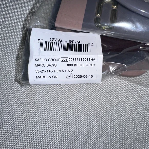 Marc Jacobs Oversized Beige & Gray Gradient Sunglasses ✨ Retail: $240 NIB - Picture 7 of 12